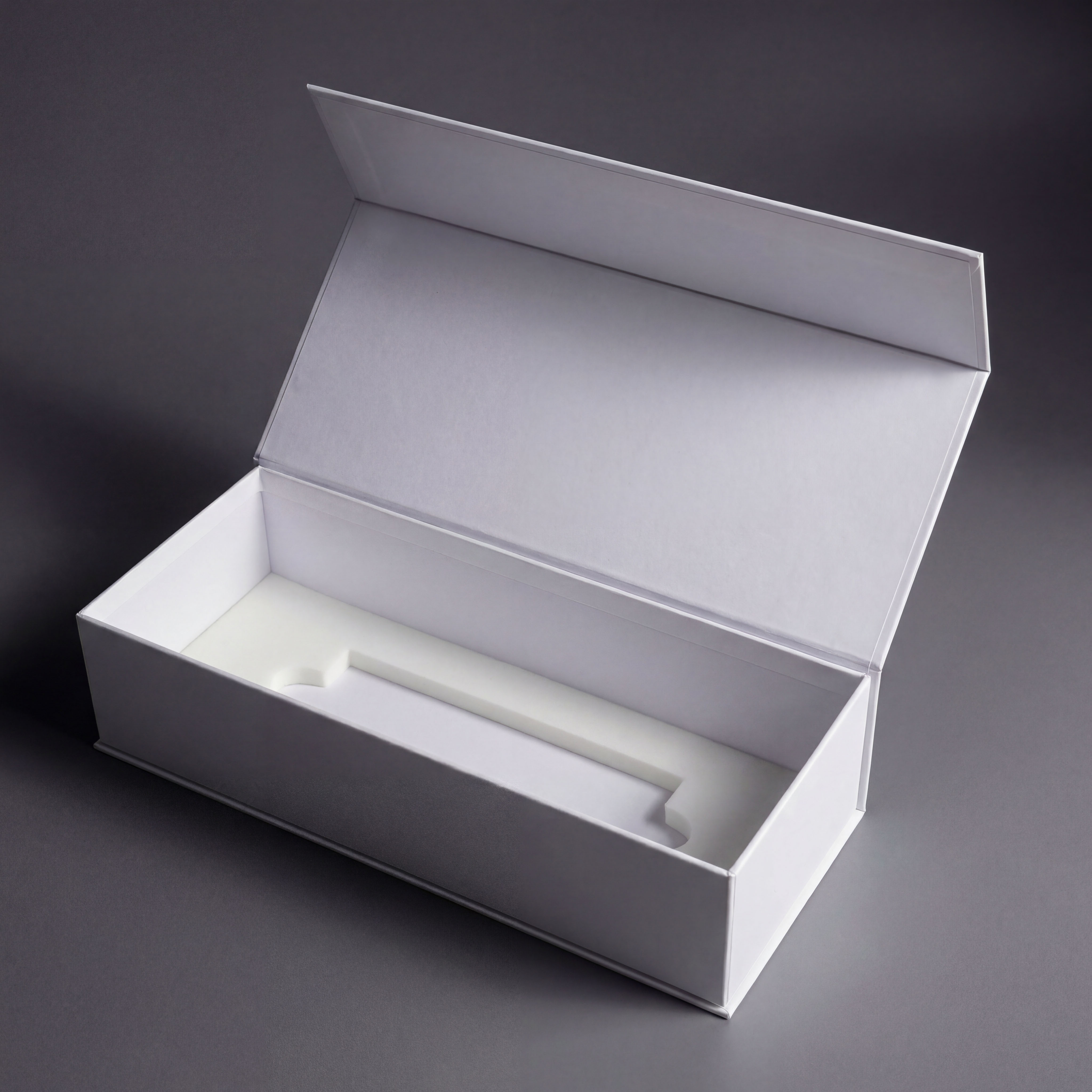 Коробка-книжка на магните с EVA-ложементом для медицинского прибора