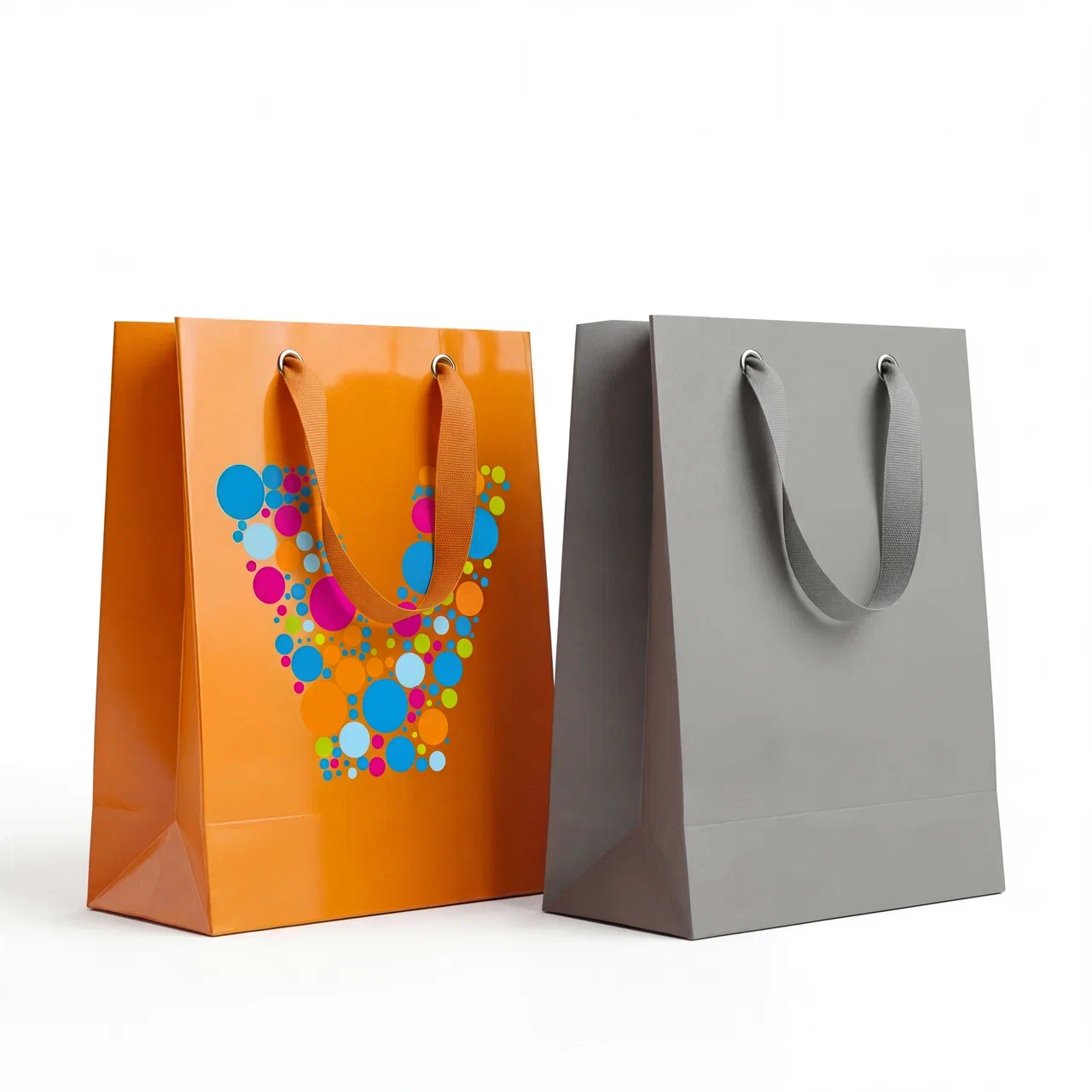 Бумажные пакеты с логотипом на заказ