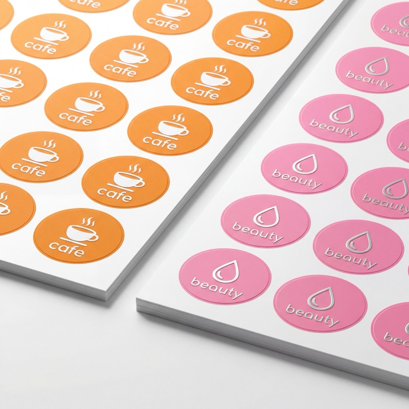 Стикеры и наклейки на заказ