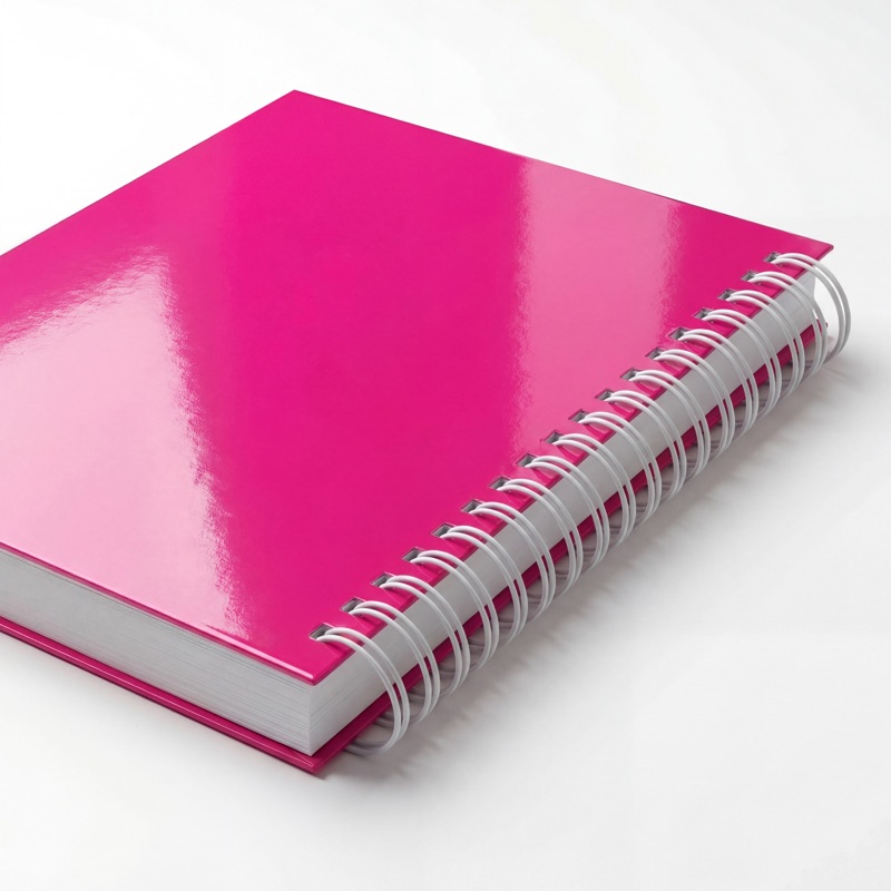 Глянцевая ламинация блокнота