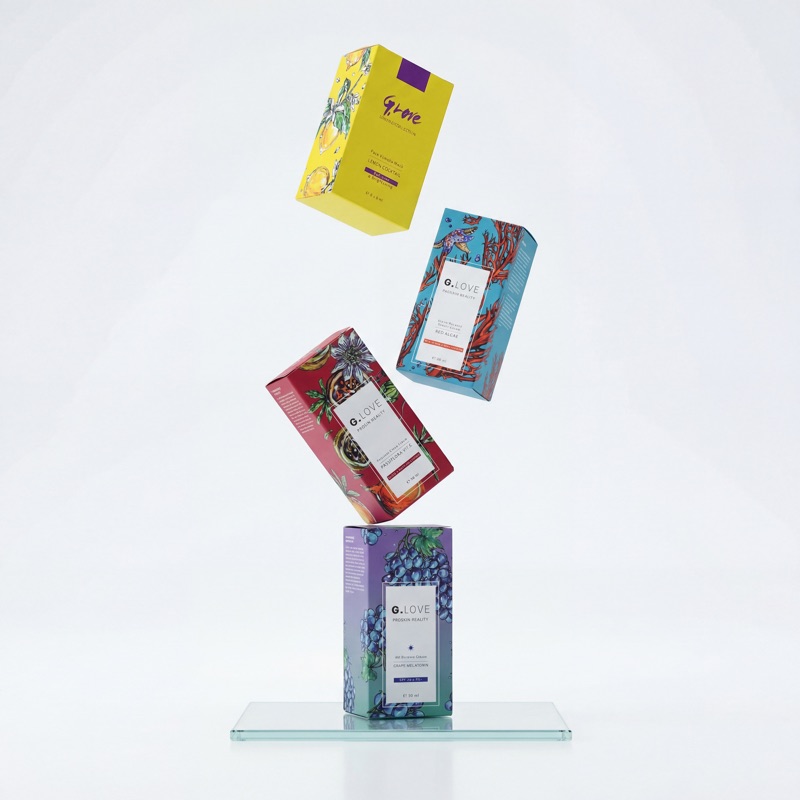 G.Love и Gr-me — яркие вырубные коробки для косметики