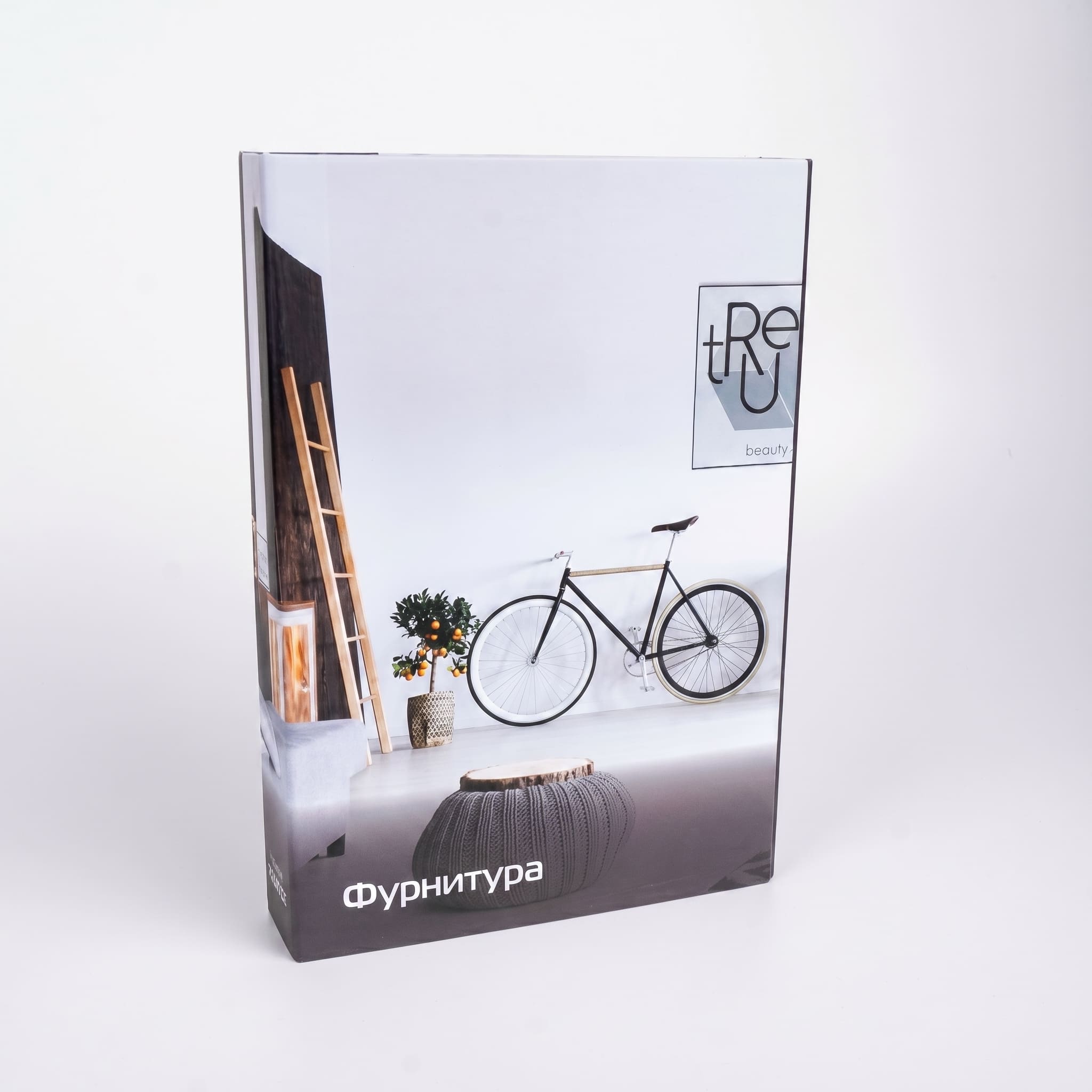 tRETU beauty — сэмпл-бокс «Фурнитура» с фотографией интерьера, вид спереди