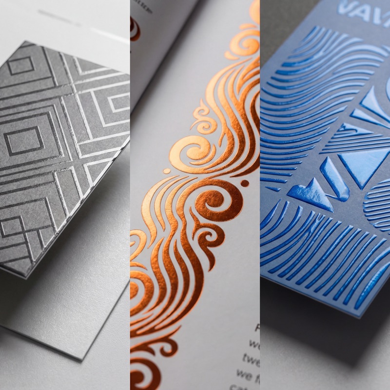 Конгревное тиснение на упаковке